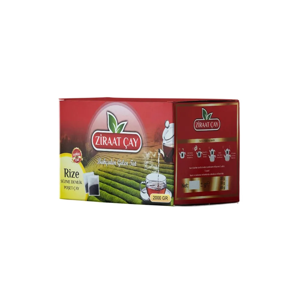 Ziraat Çay Süzme Demlik Poşet Çay 30 Gr - 3 Kg